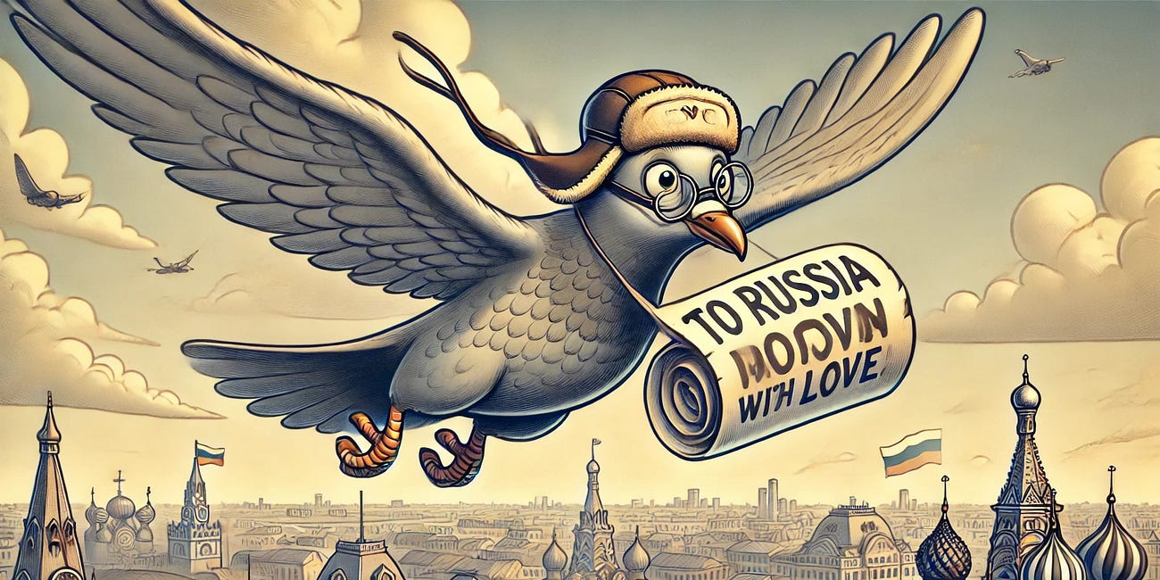 Saturday Report 12/6/24 - Is Tucker Carlson the carrier pigeon between Trump and Putin?