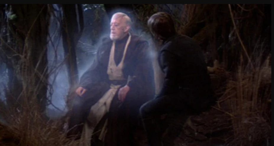 Obi Wan Force Ghost Blank Template - Imgflip