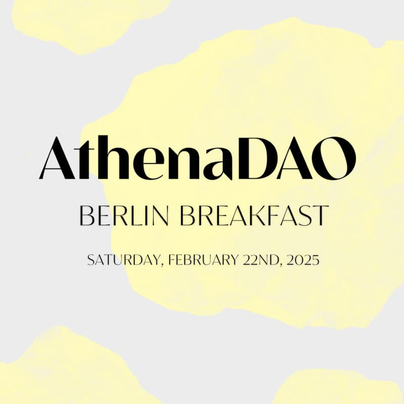 Cover Image for AthenaDAO Berlin Breakfast