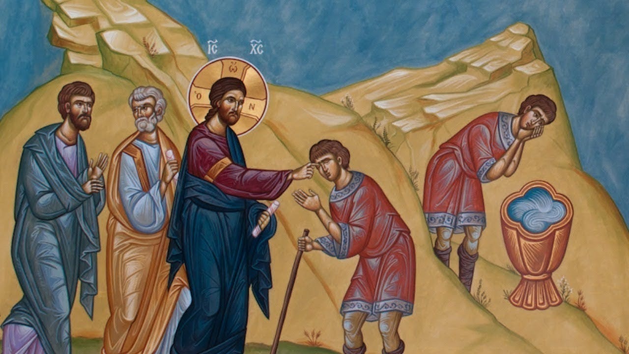 Healing the Blind Man, Healing Our Own Blindness