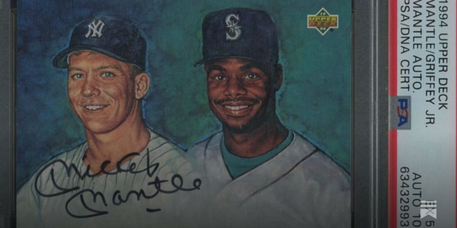 How the Mantle-Griffey Dual Auto Card Became the Crown Jewel of 