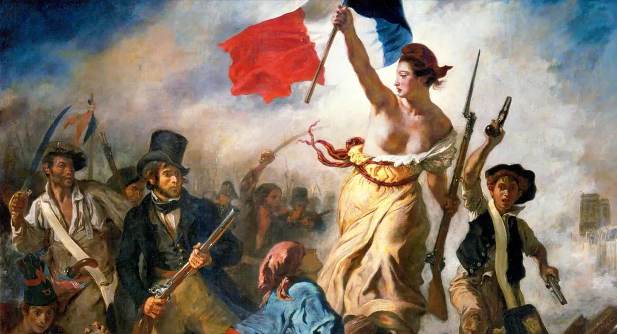 The first act of the French Revolution, 1789
