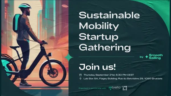 Sustainable Mobility Startup Gathering - Brussels