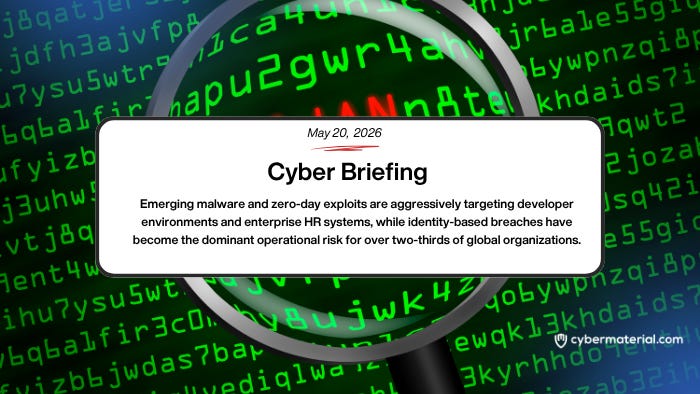 Cyber Briefing for May 20, 2026 – CyberMaterial