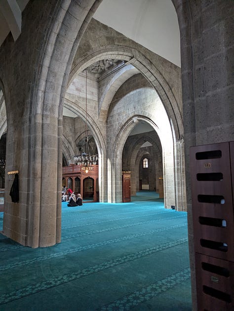 Erzurum Grand Mosque interior