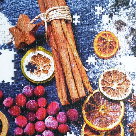 Enjoy Sweet Christmas Baking Jigsaw Puzzle