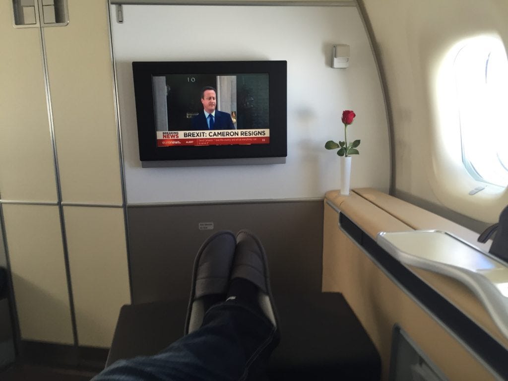 Flight Review: Lufthansa Boeing 747-8i First Class (FRA-IAD)