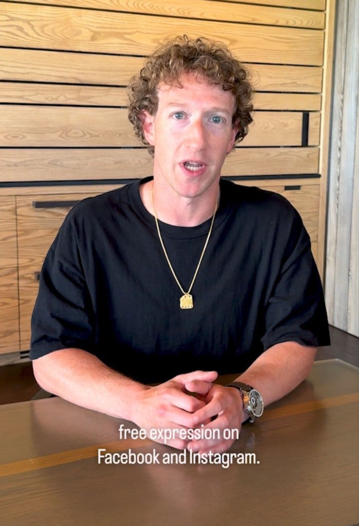 Meta official blasts CEO Mark Zuckerberg for 'buckling to political  pressure'