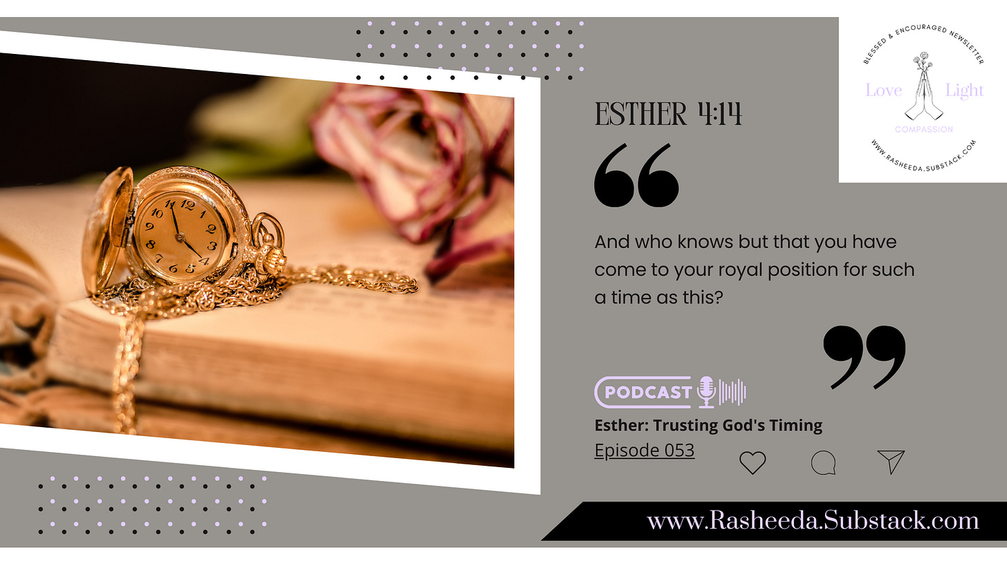 Episode 053 | Trusting Gods Timing Episode 053 | Trusting Gods Timing
