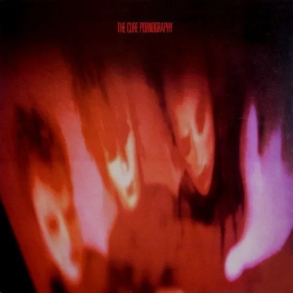 Cover art for Pornography by The Cure Cover art for Pornography by The Cure