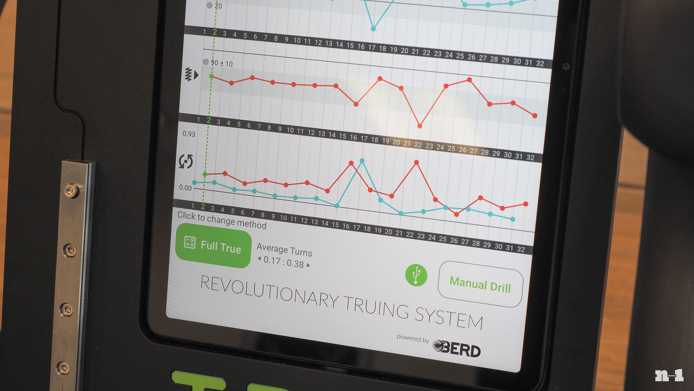 Berd Technology Trudi display screen