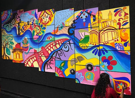 Hush Hush Mural Production