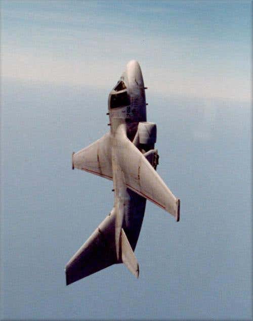 A plane flying in the sky