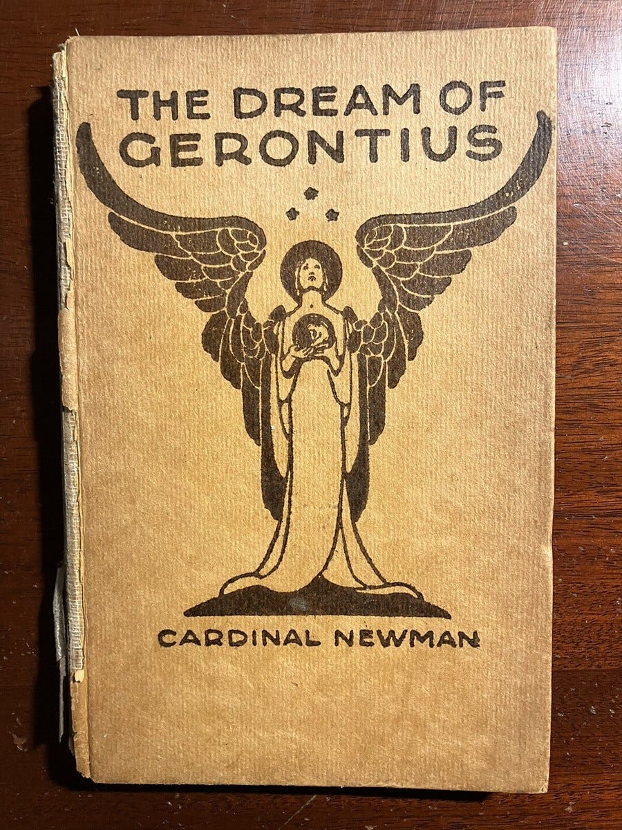The Dreams of Gerontius Cardinal Newman The Foulis Books Hardcover Book