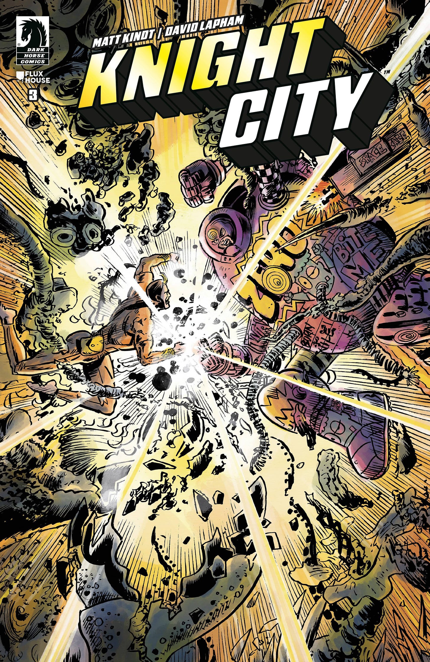 Knight City #3 (CVR A) (David Lapham) Knight City #3 (CVR A) (David Lapham)