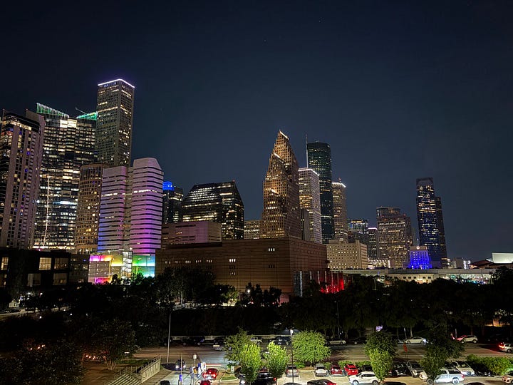 Week One in Houston: Driving, Weather, and Learning to Be Texan