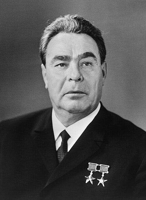 File:Leonid Brezjnev, leider van de Sovjet-Unie, Bestanddeelnr 925-6564.jpg