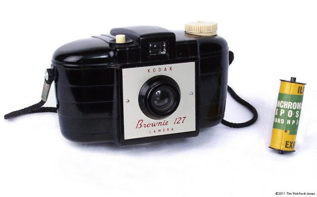 Vanley Burke First Camera
