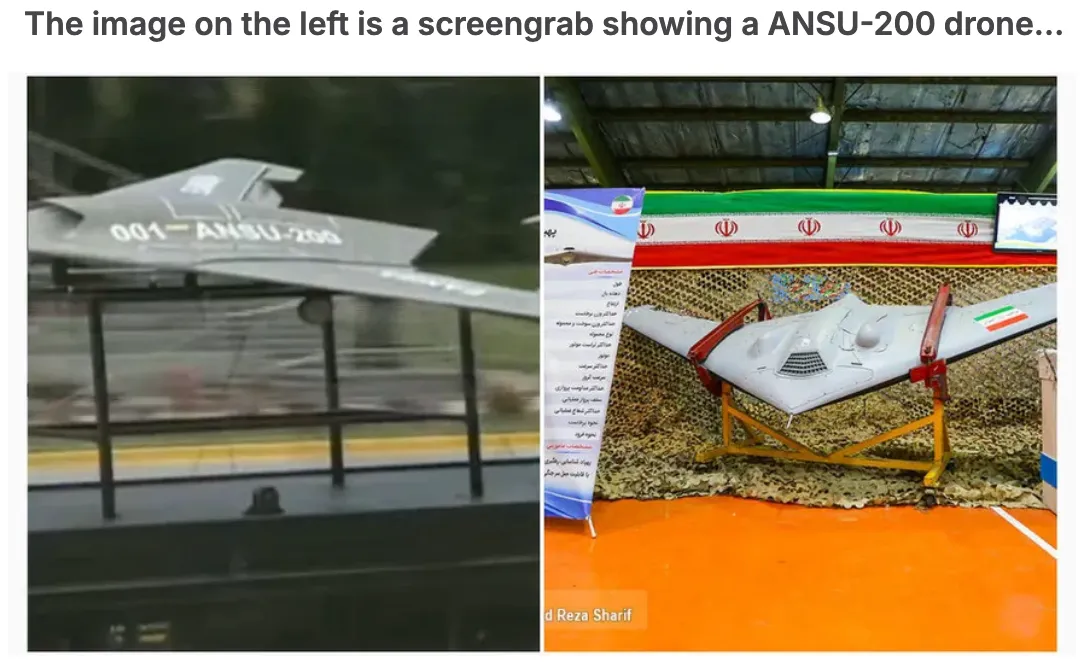 Hergestellt in Venezuela: Iranische Drohnen