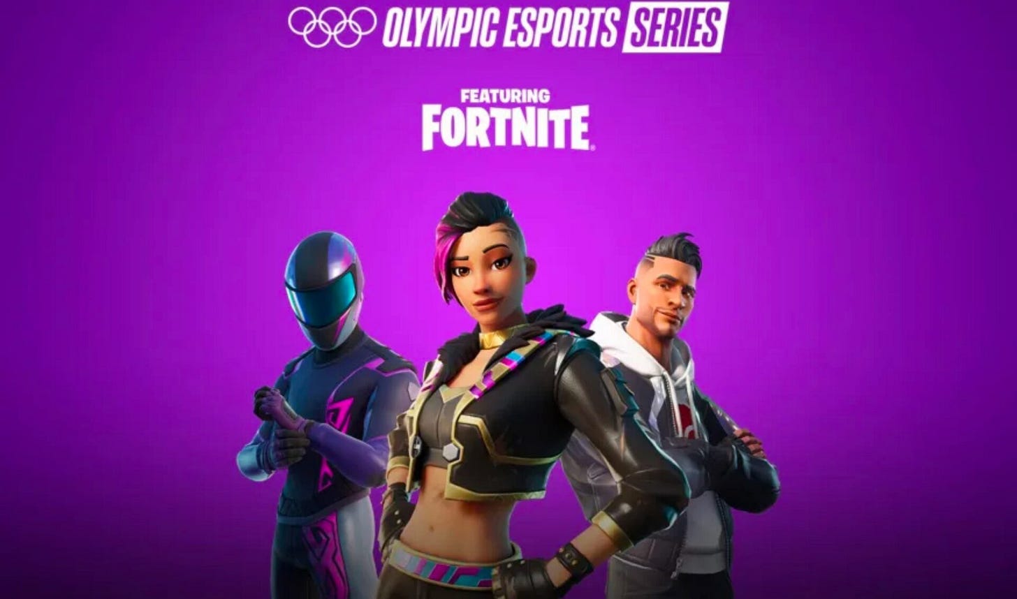 After facing criticism for game choices, the Olympic Esports Series adds ‘Fortnite’