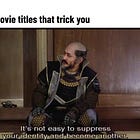 Issue #283: Movie titles that trick you