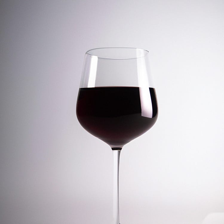 Dark red wine