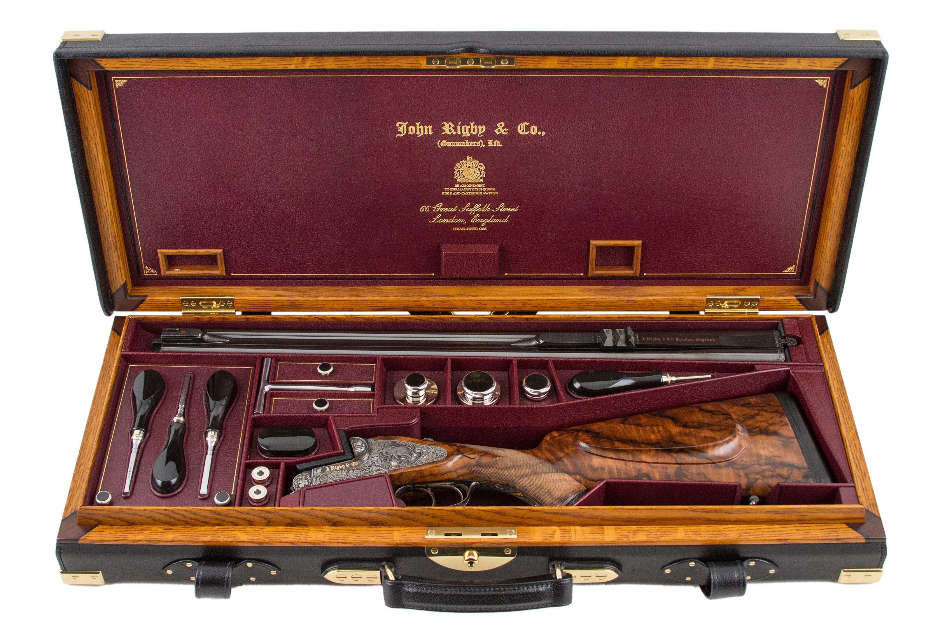 J. Rigby - Best SxS Double Rifle & Ken Hunt: Pioneering Gun Engraver
