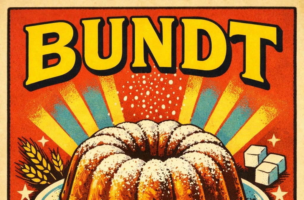 BUNDT - by JJ Janeš - JJ's Scribblings