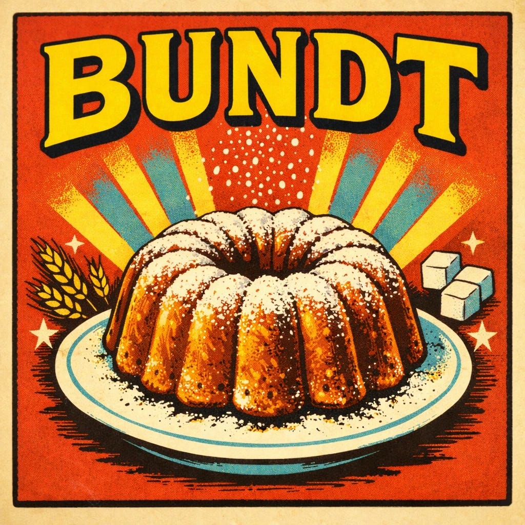 BUNDT - by JJ Janeš - JJ's Scribblings