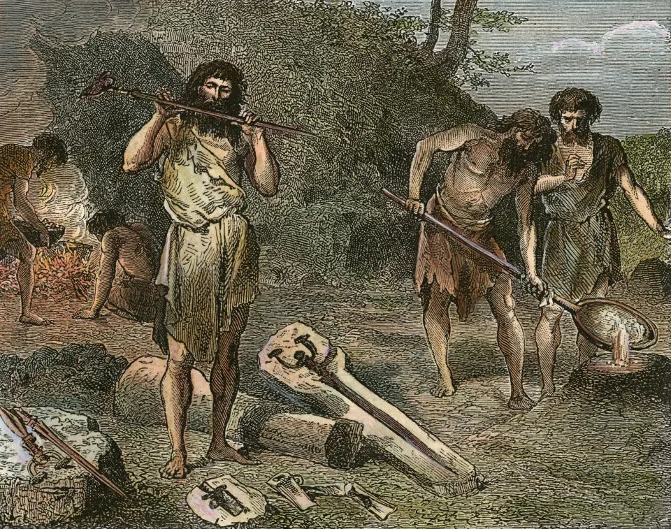 Cavemen puffed away on fags and also smoked WEED, scientists claim Cavemen puffed away on fags and also smoked WEED, scientists claim