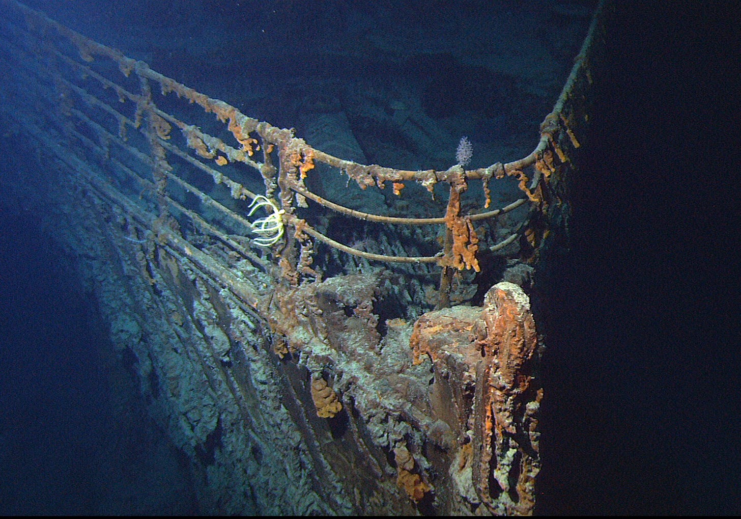 Titanic wreck bow.jpg Titanic wreck bow.jpg