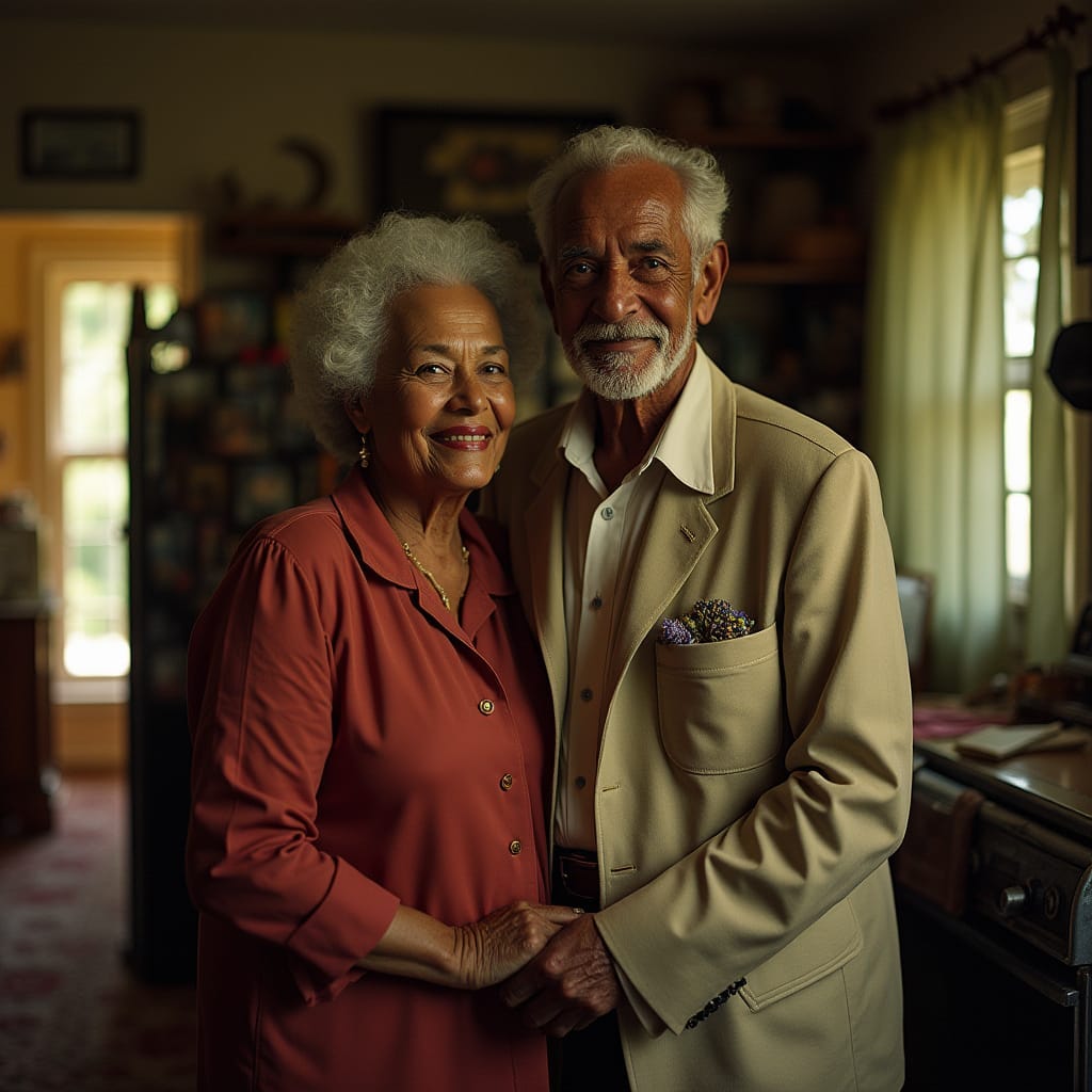 A retired couple at home in later life—an image that reflects the reality many hope for, but which, for a growing number, is becoming harder to achieve without savings, property, or long-term financial planning.