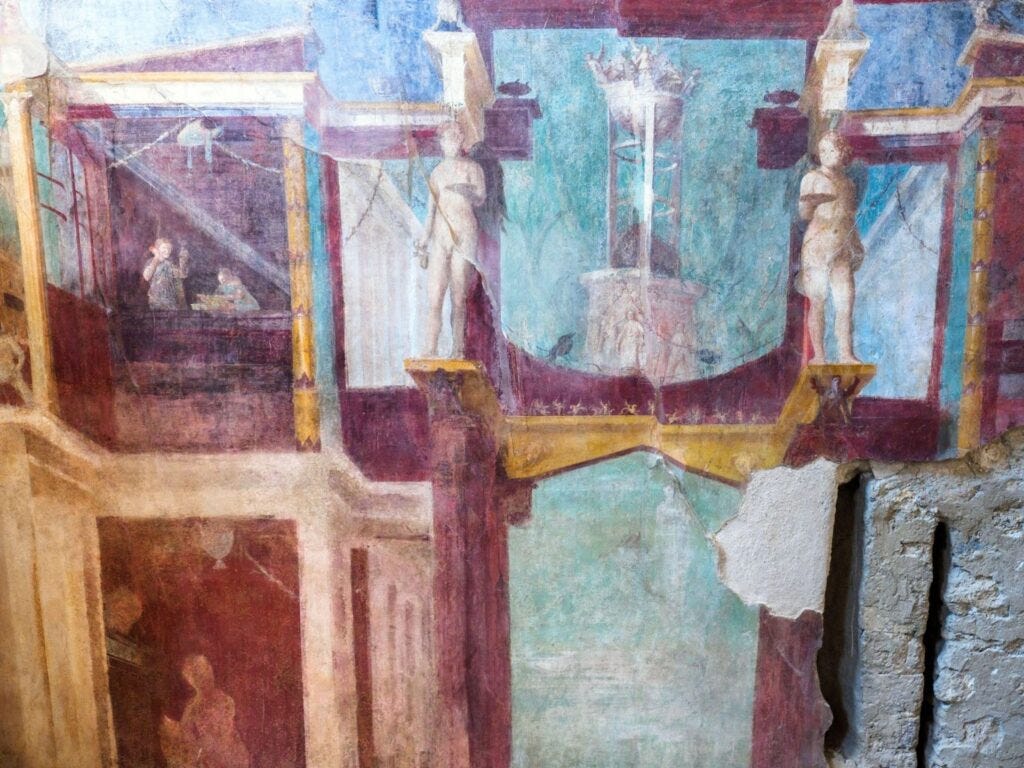 House of Cryptoporticus, Pompeii. 1st century AD. House of Cryptoporticus, Pompeii. 1st century AD.