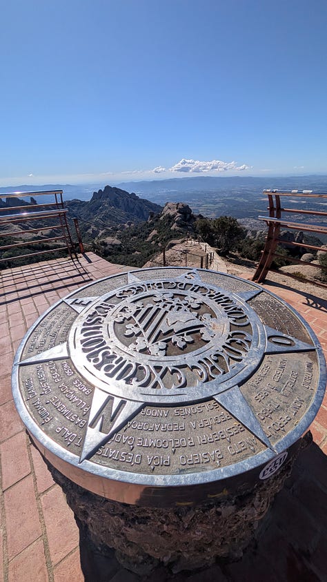 Sant Jeroni viewpoint and trails