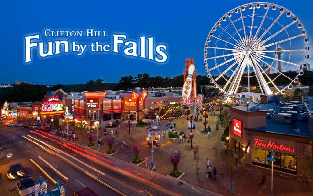 Clifton Hill in Niagara Falls