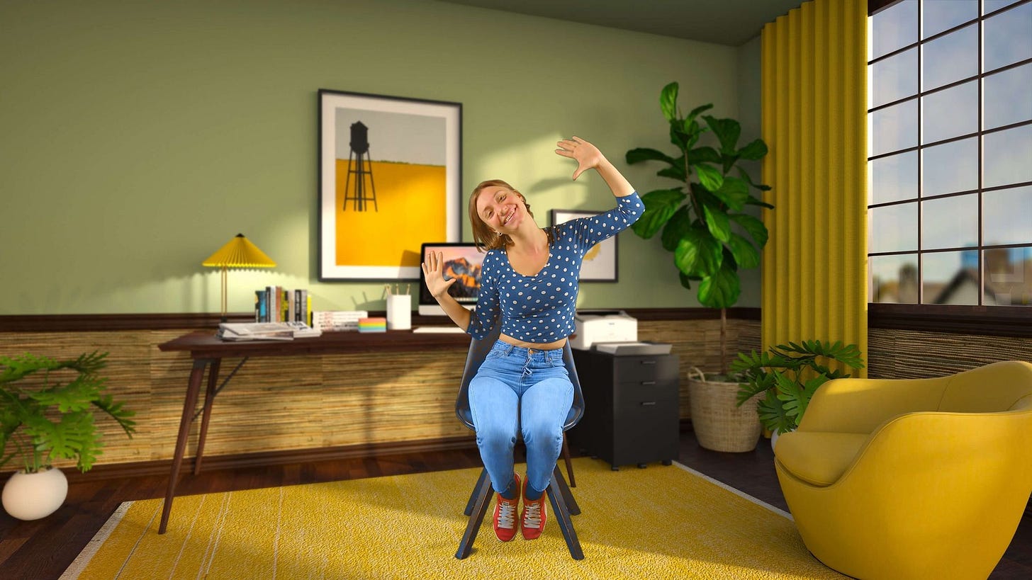 Arms-only movement break pack for your home office Arms-only movement break pack for your home office