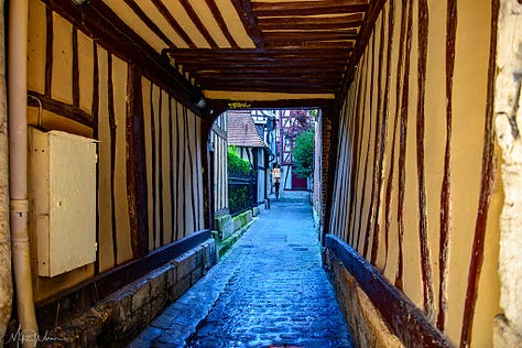 Rouen's historical center