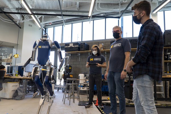 How an open door led to fulfilling a robotics dream