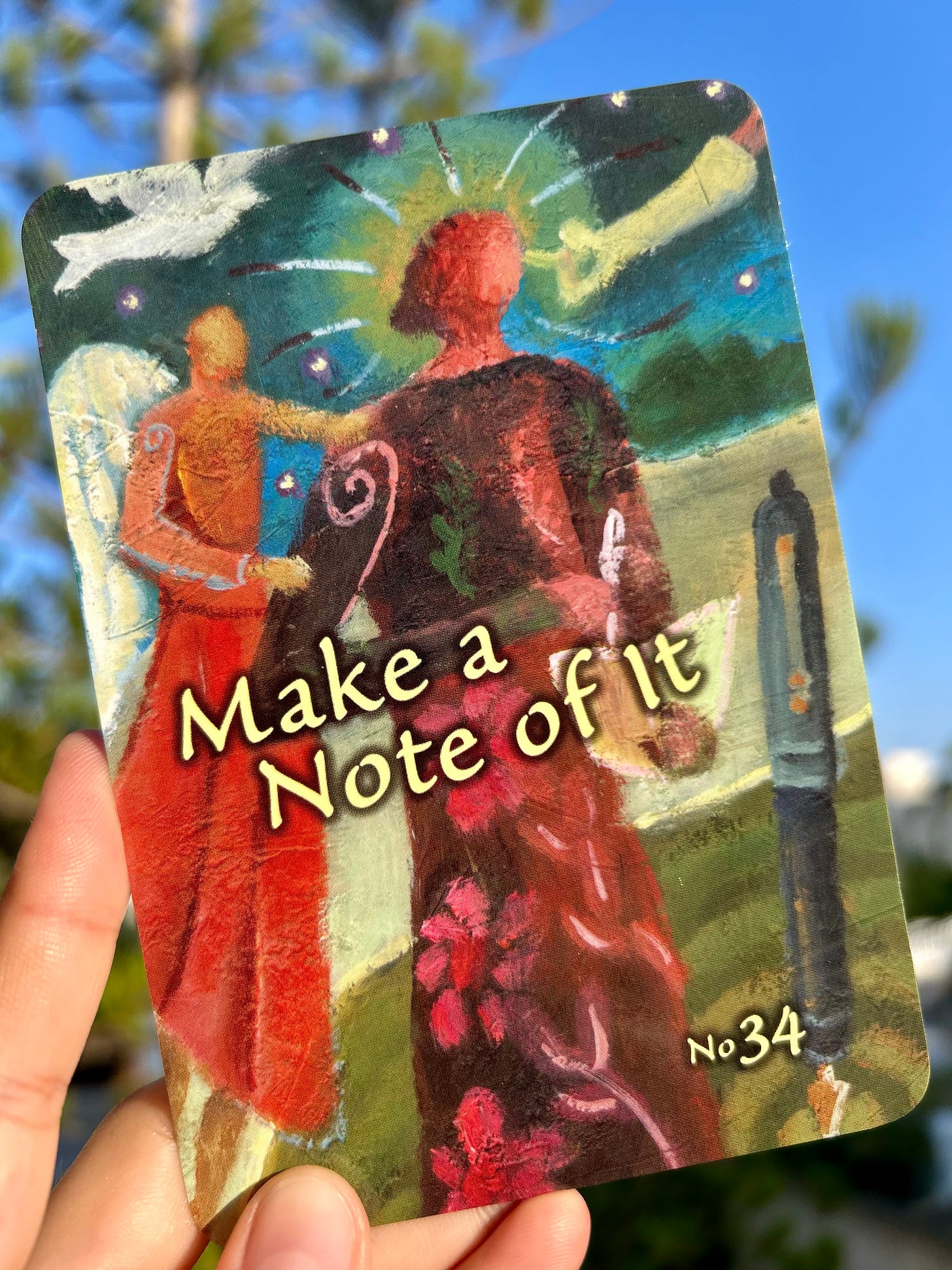 34 - Make A Note Of It - Trust Your Vibes Oracle