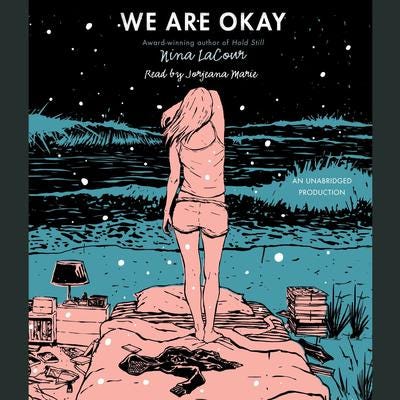 Book cover of “We Are Okay” Book cover of “We Are Okay”