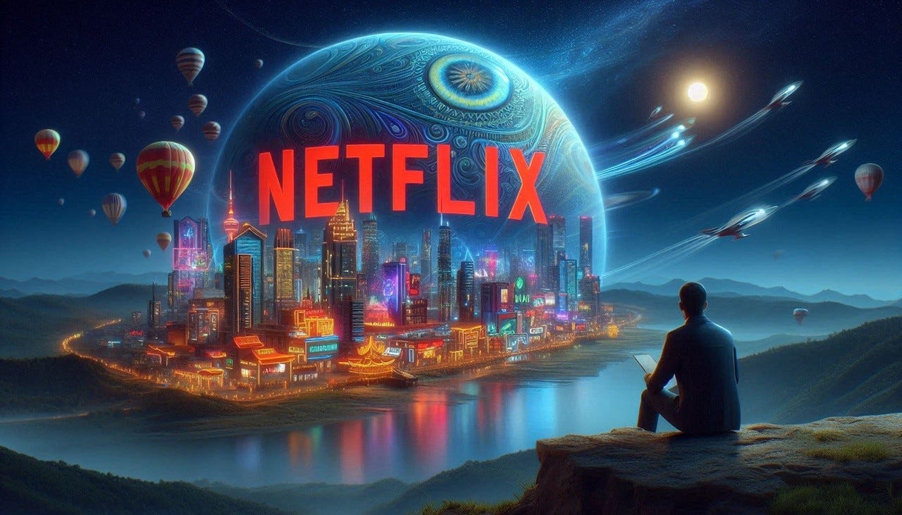 Netflix Inc. (NASDAQ: NFLX) - by David J. Waldron