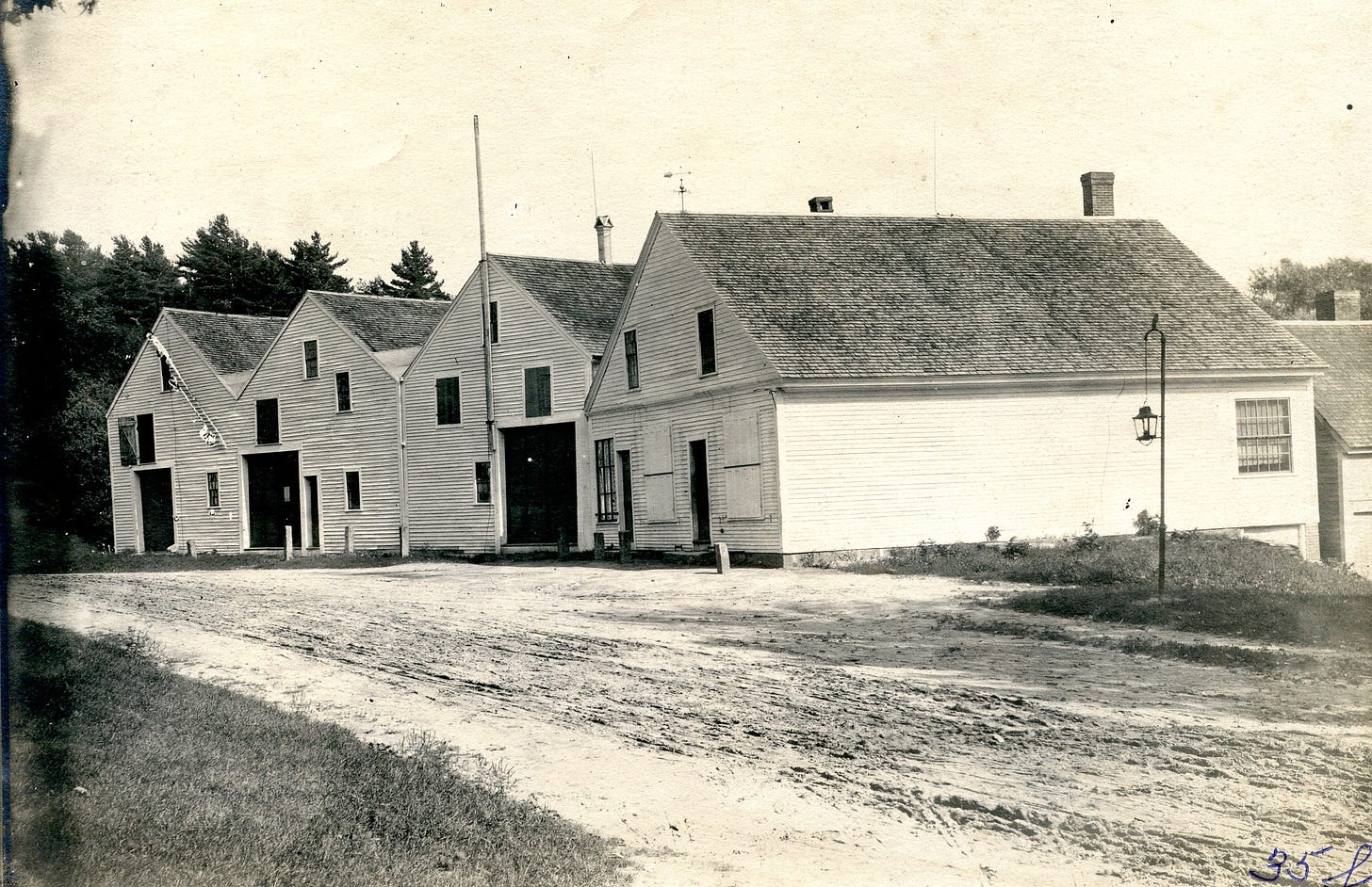 four adjoining buildings