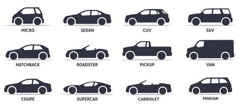 Cách nhận biết các loại xe ô tô hiện nay