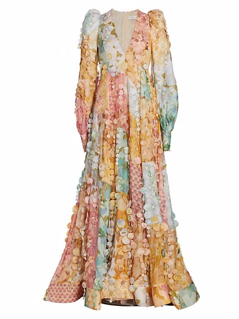 Tempo Patch Gown
