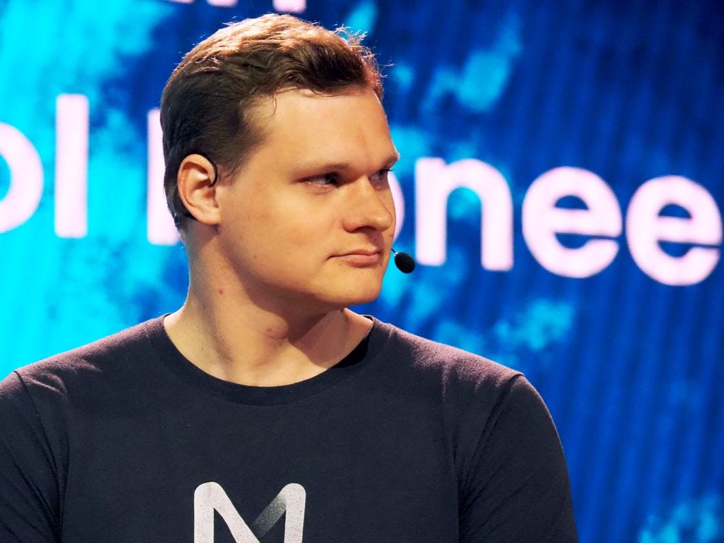 NEAR co-founder Illia Polosukhin (Danny Nelson/CoinDesk)