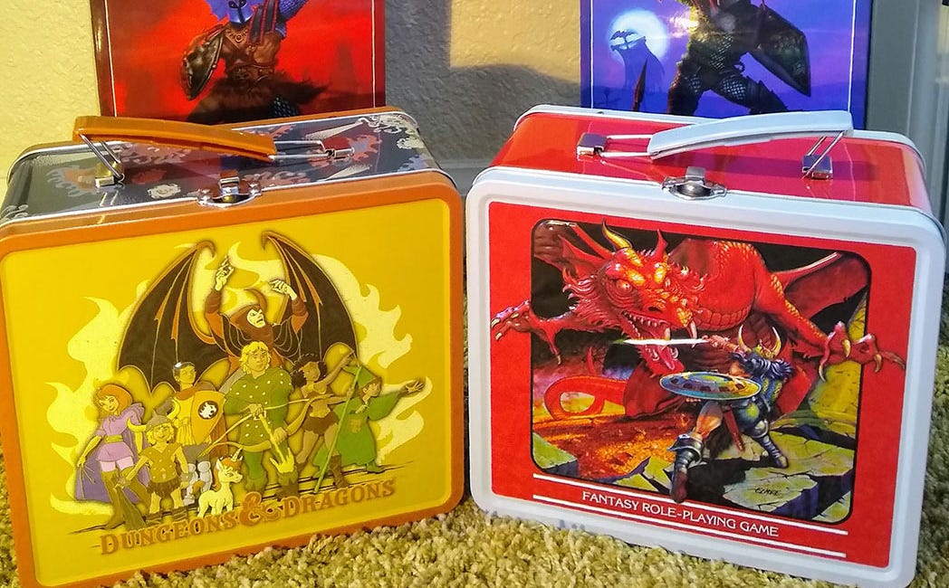 Fabled Finds: D&D Lunchboxes & Action Figures