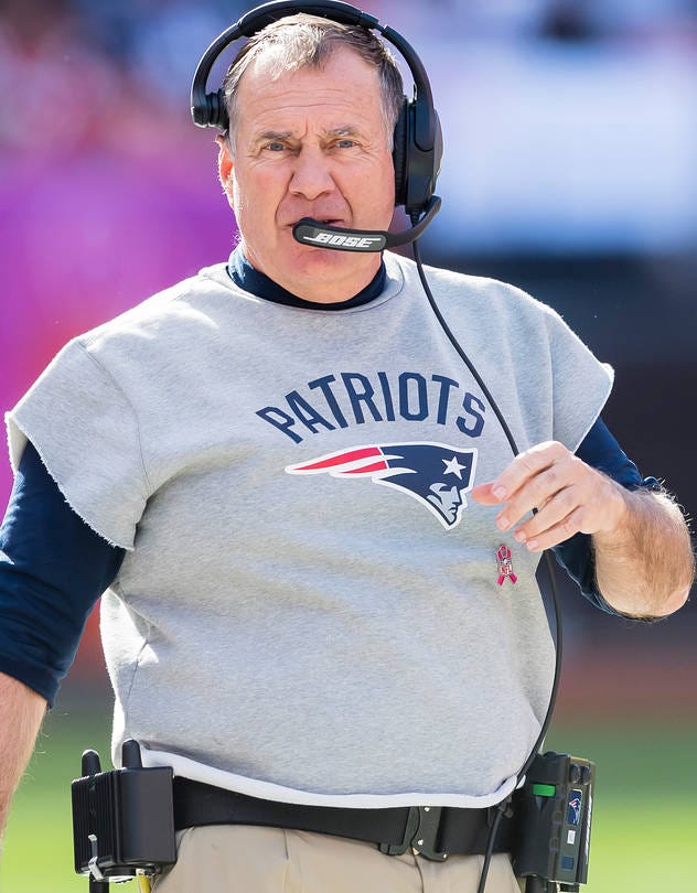Bill Belichick's Sleeveless Sweatshirts: The Key to Patriots Victory? - WSJ
