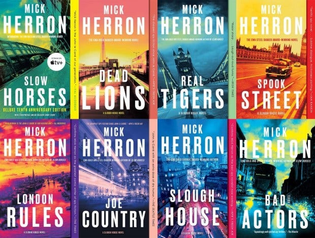 The Book Pages: 'Slow Horses' author Mick Herron says, 'My heart is with  those who struggle' – Orange County Register