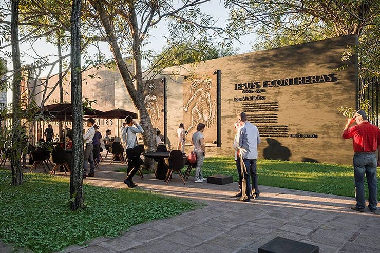 Jardín remodelado del museo de Aguascalientes Jardín remodelado del museo de Aguascalientes