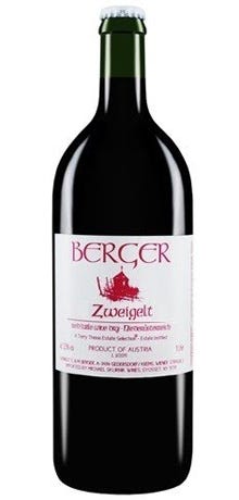 Berger 2013 Niederösterreich Zweigelt Berger 2013 Niederösterreich Zweigelt